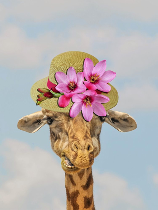 Picture of GIRAFFE FLORAL 2