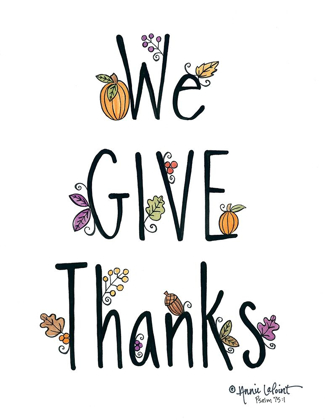 Picture of WE GIVE THANKS