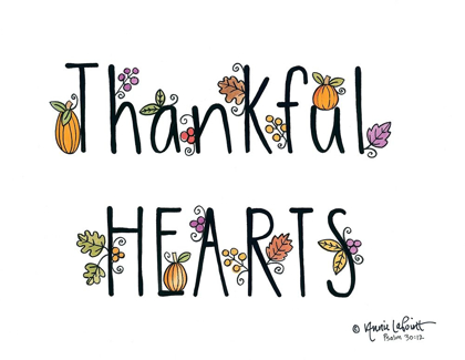 Picture of THANKFUL HEARTS