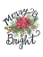 Picture of MERRY AND BRIGHT WREATH