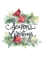 Picture of SEASONS GREETINGS WREATH
