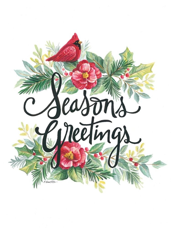 Picture of SEASONS GREETINGS WREATH