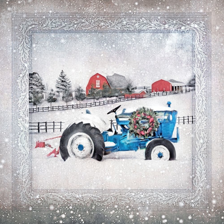 Picture of CHRISTMAS TRACTOR