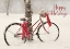 Picture of HAPPY HOLIDAYS SNOWY BIKE 
