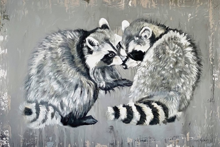 Picture of TWO RACCOONS