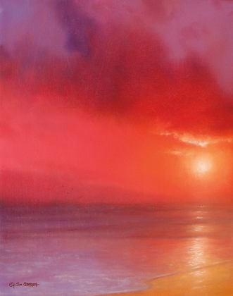 Picture of SUNSET IN RED