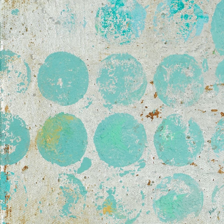 Picture of AQUA CIRCLES I