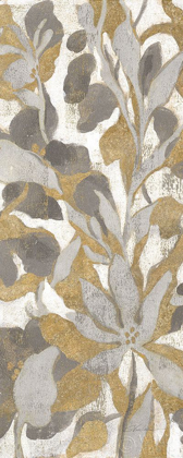 Picture of PAINTED TROPICAL SCREEN I GRAY GOLD CROP