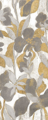 Picture of PAINTED TROPICAL SCREEN II GRAY GOLD CROP