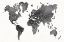 Picture of WATERCOLOR WANDERLUST BLACK