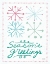 Picture of MERRY CHRISTMASTIME SNOW FLAKE VINTAGE