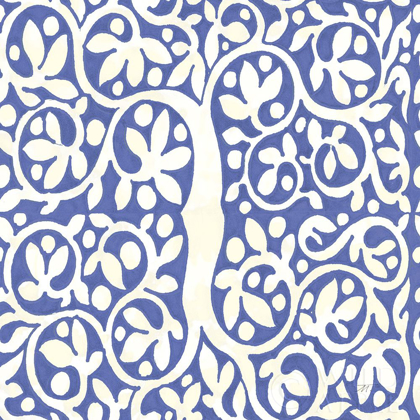 Picture of FOREST LIFE PATTERN VIII RICH BLUE