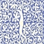 Picture of FOREST LIFE PATTERN VIII RICH BLUE
