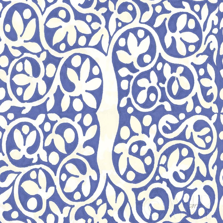 Picture of FOREST LIFE PATTERN VIII RICH BLUE