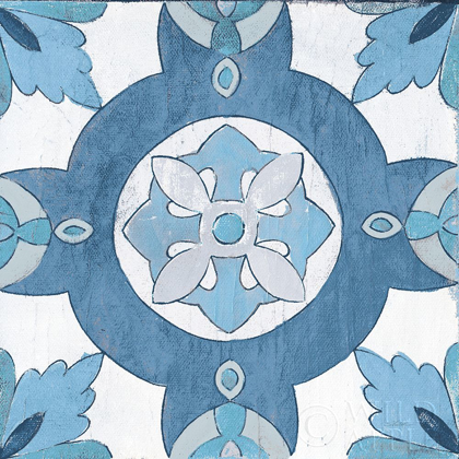 Picture of GYPSY WALL TILE 6 BLUE GRAY