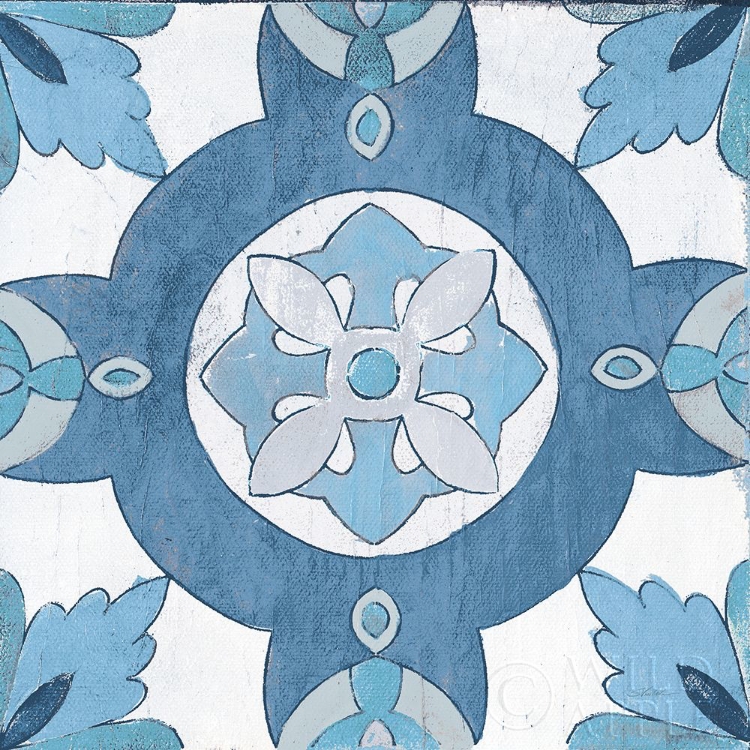 Picture of GYPSY WALL TILE 6 BLUE GRAY