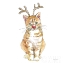 Picture of CHRISTMAS KITTIES III SQUARE
