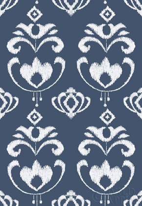 Picture of FREE BIRD GOLD IKAT PATTERN INDIGO
