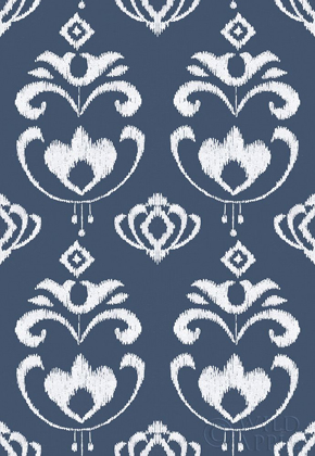 Picture of FREE BIRD GOLD IKAT PATTERN INDIGO