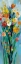 Picture of TALL BRIGHT FLOWERS II