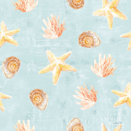 Picture of BEACH COTTAGE FLORAL PATTERN IIA