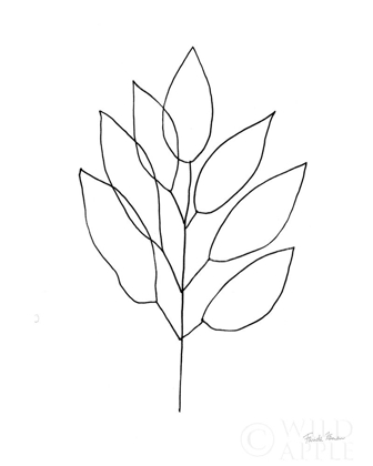 Picture of DOODLE LEAVES II