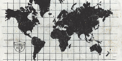 Picture of BLACK GILD WORLD MAP I CREST