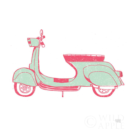 Picture of ROAD TRIP VESPA PINK GREEN