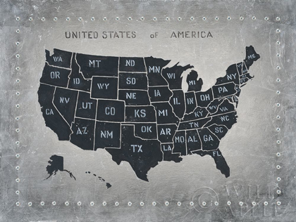Picture of RIVETING USA MAP