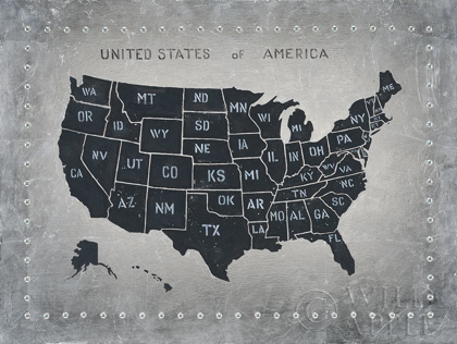 Picture of RIVETING USA MAP