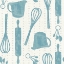 Picture of KITCHEN FLOURSACK PATTERN VIB