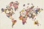 Picture of BOTANICAL FLORAL MAP LIGHT
