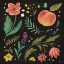 Picture of SPRING BOTANICAL II BLACK