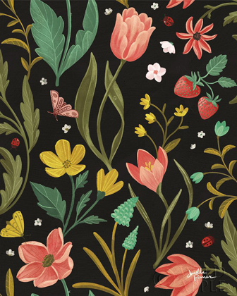 Picture of SPRING BOTANICAL PATTERN IA