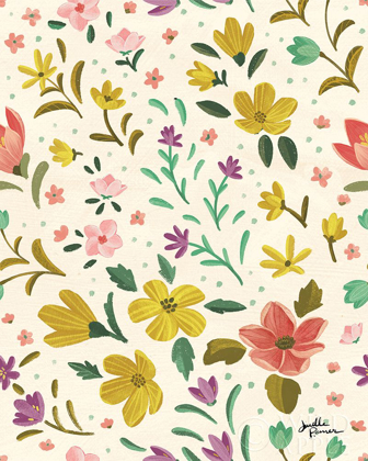 Picture of SPRING BOTANICAL PATTERN IIB