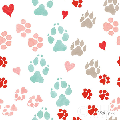 Picture of PAWS OF LOVE PATTERN IIIA