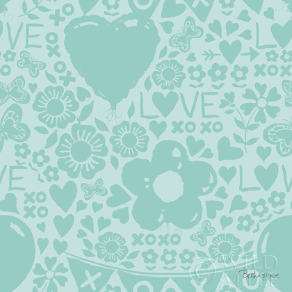 Picture of PAWS OF LOVE PATTERN IVD