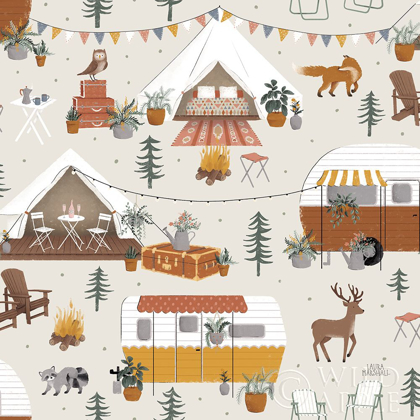 Picture of GONE GLAMPING PATTERN IA