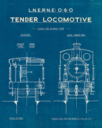 Picture of LOCOMOTIVE BLUEPRINT III