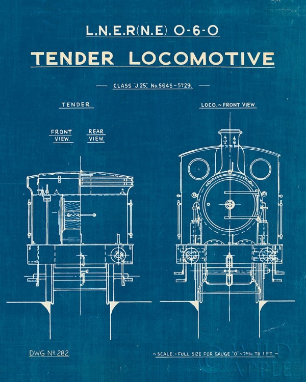 Picture of LOCOMOTIVE BLUEPRINT III