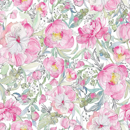 Picture of PINK PEONIES PATTERN II