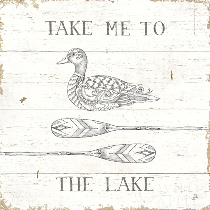 Picture of LAKE SKETCHES VII