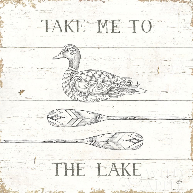 Picture of LAKE SKETCHES VII
