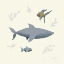 Picture of OCEAN LIFE SHARK
