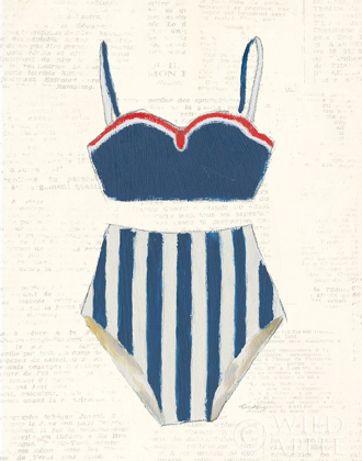 Picture of RETRO SWIMWEAR III NEWSPRINT