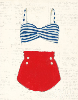 Picture of RETRO SWIMWEAR IV NEWSPRINT