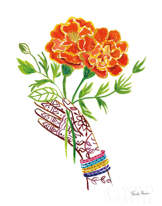 Picture of FLORAL HAND I