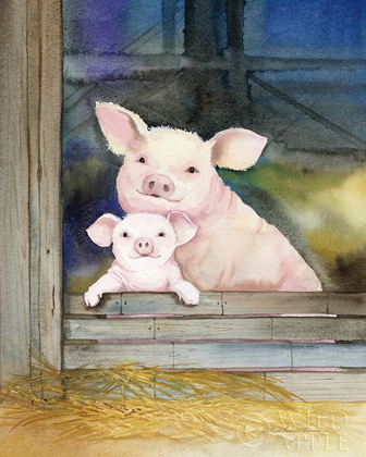Picture of FARM FAMILY PIGS