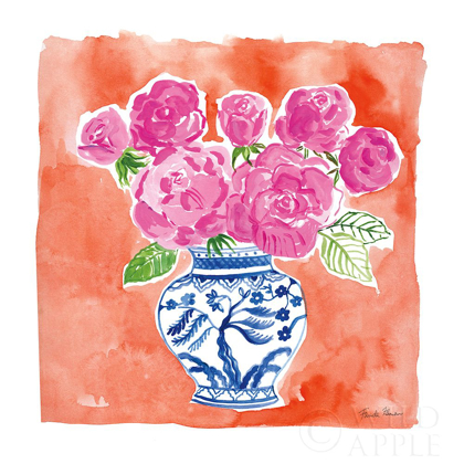 Picture of CHINOISERIE ROSES I