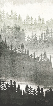 Picture of MOUNTAINSCAPE SILVER PANEL I